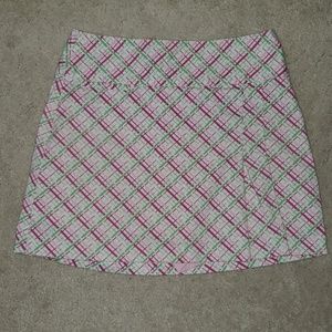 Lady Hagen Pink/Green Golf Skort Size 6